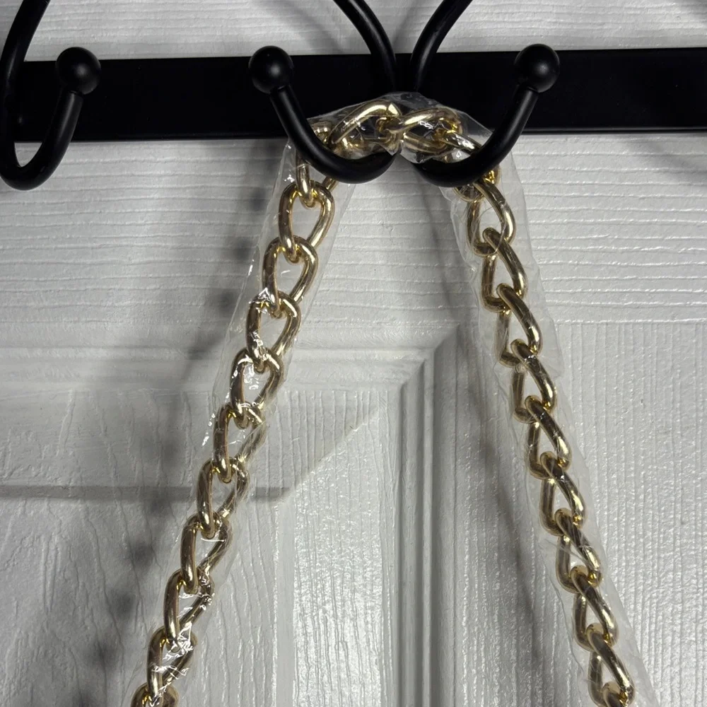 Gradient Pink and Blue Chain Bag